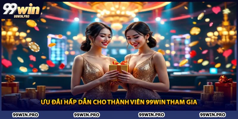 Ưu đãi hấp dẫn cho thành viên 99WIN tham gia